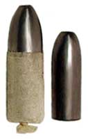 Lead Paper Patch bullet